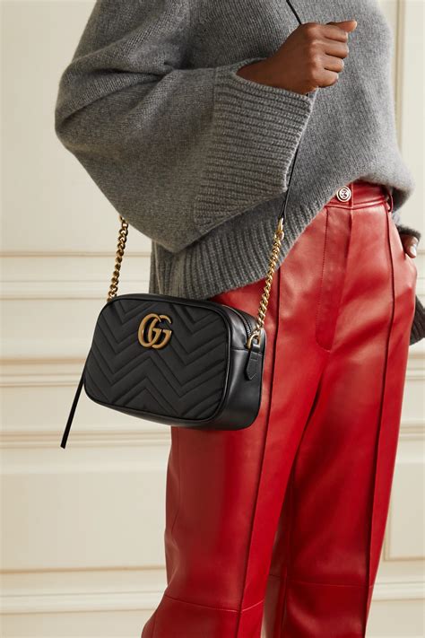 gucci marmont 3 zipper bag|authentic gucci marmont bag.